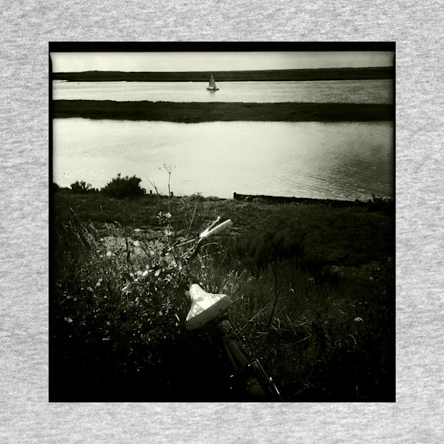 Abandoned Bicycle at Burnham Overy Staithe, Norfolk, UK by richflintphoto